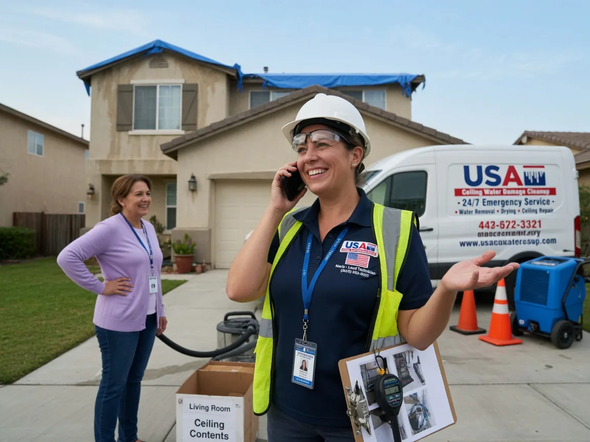 Ceiling Water Damage Restoration Briggsville, WI FAQs