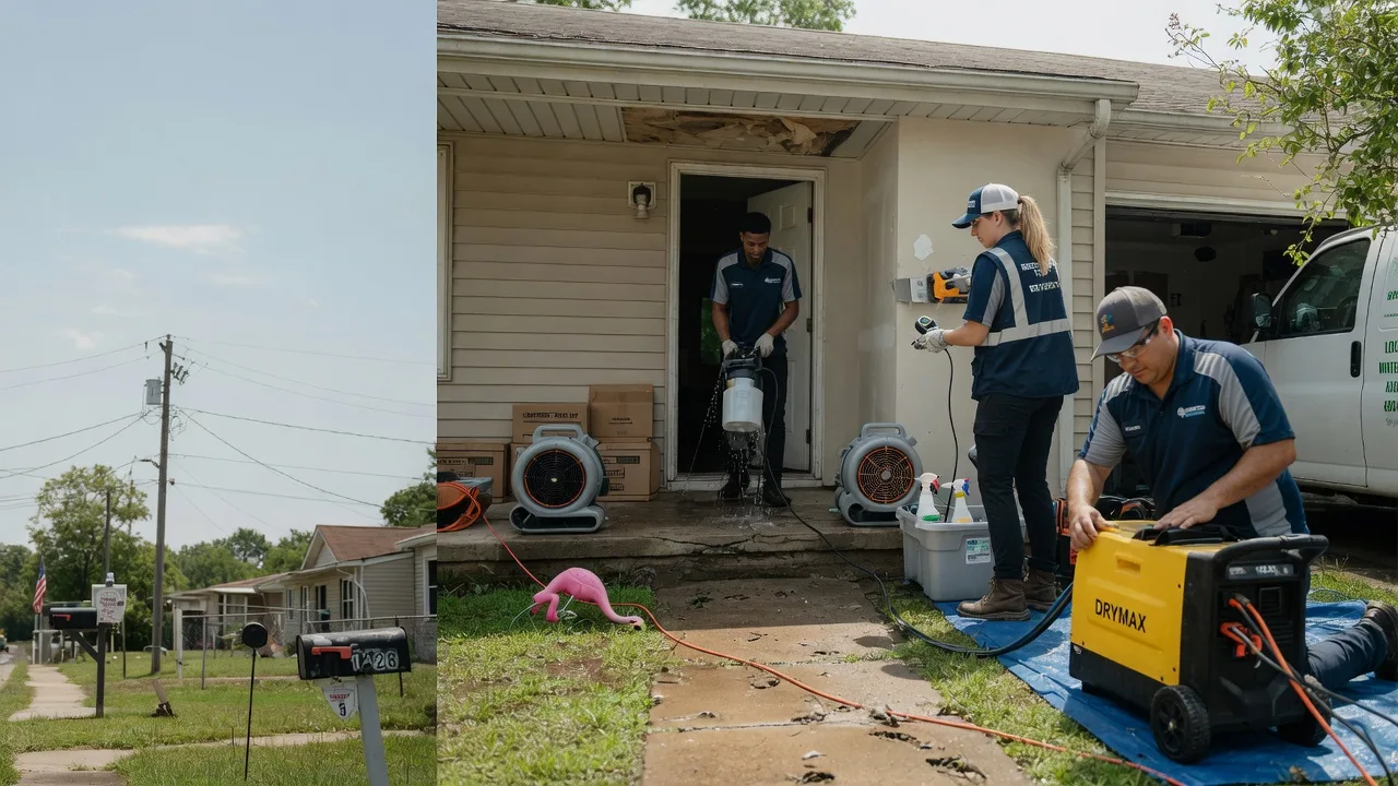Storm Damage Water Removal in Briggsville, WI near me